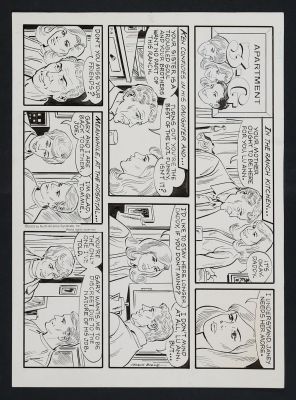 Original Art for the Apartment 3-G Comic Strip (12/31/00 & 3/8/09) by Frank Bolle | mycomicshop.com
