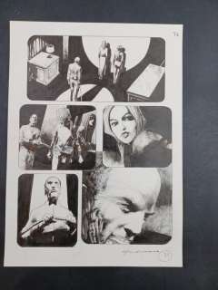 Corrado Roi, Cavenago Gigi | Dylan Dog - Profondo Nero - Tavola originale firmata - Page volante - Exemplaire unique - (2018) | Catawiki