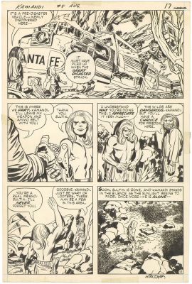 Jack Kirby | Kamandi #8 p12 (Signed) | Nostalgic Investments