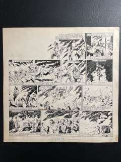 Calvo, Edmond | Calvo, Edmond - Planche originale - Rom-Mix, chevalier du Far-West - (1941) | Catawiki