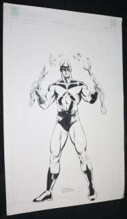 Rik Levins | Blue Beetle Published? - Signed | Anthony’s Comic Book Art