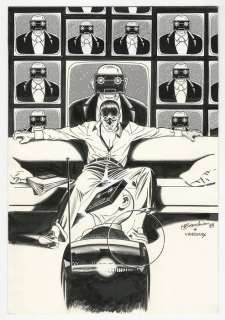 Marco Bianchini | Marco Bianchini - illustrazione originale "Videomax" - (1993) | Catawiki