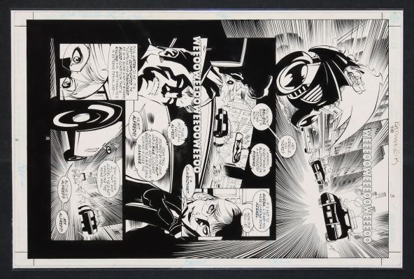 John Floyd | Original Art from Batman Gotham Knights #30 (2002) Page 8 Pencils by Roger Robinson, Inks | mycomicshop.com (Buy It Now)