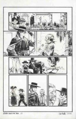 Sean Murphy | Zorro, Issue 1, page 3 | Galerie 9ème Art