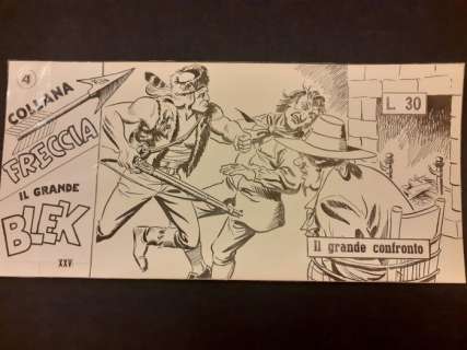 Essegesse | EsseGesse - cover originale Blek - (1964) | Catawiki