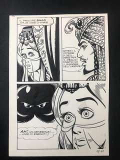 Magnus & Romanini | Magnus & Romanini - tavola originale - La Compagnia della Forca n. 17 "I Due Geni Siamesi" | Catawiki