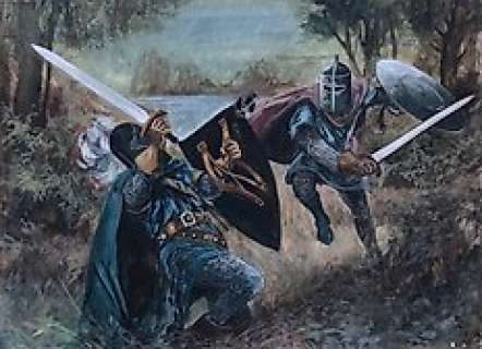 Balm, Harry - Riddergevecht - Zonder titel