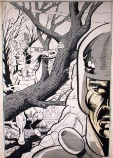 Al Gabriele Buckler Original Deathlok Comic Art | Taurus Auctions