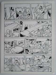 Studio Vandersteen | Studio Vandersteen - Jerom - Originele pagina (p.3) - Het perkament | Catawiki