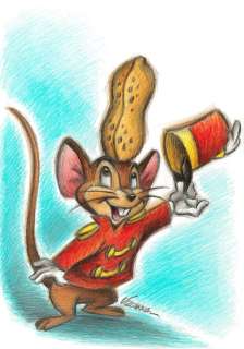 Joan Vizcarra | Timothy Q. Mouse - Look Dumbo, Look! - Original Drawing - Joan Vizcarra - Pencil Art - Original Artwork - 42 x 30 cm | Catawiki