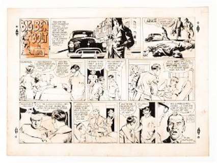 Big Ben Bolt, Original Comic Strip | Guernseys