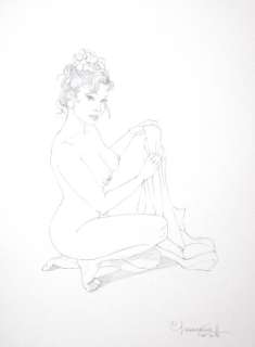 Giovanna Casotto | Giovanna Casotto - Portfolio "Liquide" con disegno originale - P.A. - - EO - (2021) | Catawiki