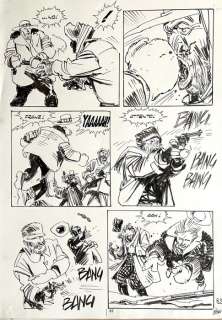 Milazzo, Ivo | Milazzo, Ivo - Tavola originale Ken Parker n. 35 "Il sentiero dei giganti" | Catawiki