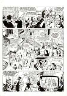 Mitton, Jean-Yves | Mitton, Jean-Yves - Originele pagina - Bloed en Stilte 10 - De dans zonder einde - (1996) | Catawiki