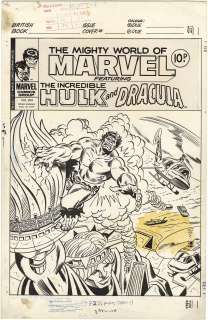 Bob Hall | Mighty World of Marvel #254 Cover | Nostalgic Investments