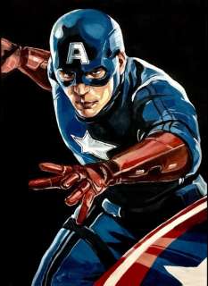 Víctor | Capitan America, Captain America - Súper héroe - Original Artwork by Victor (2022) | Catawiki