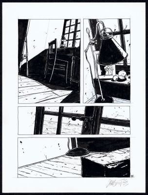 Christophe Chabouté | Tout seul - Planche originale N°78 | Daniel Maghen