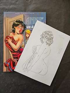 Cucca Vincenzo | Annie va a la fac - + Dessin origina Vincenzo Cucca - - EO - (2022) | Catawiki