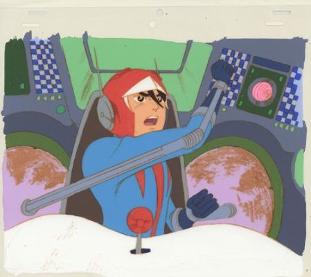 Studio Sunrise | Brave Raideen, Akira Hibiki, cellulo de production original (Studio Sunrise, 1975) | Galerie 9ème Art