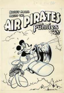 Bobby London Air Pirates Funnies #1 Cover Original Art (Hell Comics, 1971). The story behind Air Pirate - | Heritage