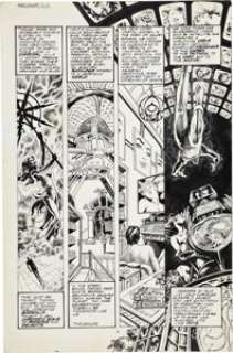 John Totleben Miracleman #12 page 2 Original Art (Eclipse, 1987). In this breath-taking page, Alan Moore and -