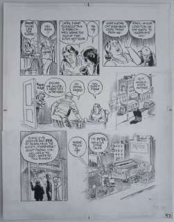 Eisner, Will | Will Eisner - Original Page in Ink (p.97) - A life force - (1986) | Catawiki