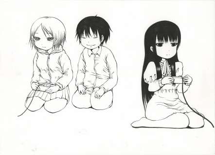 Rensuke Oshikiri Hand-Drawn Illustration "High Score Girl" | Mandarake (Big Web)