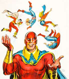 Joe Simon TheComic Book Makers Book Cover Original Art (Vanguard Productions, 2007). In this superb Vanguard -