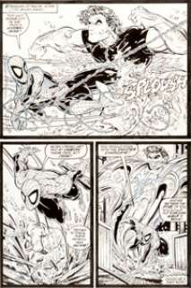 Todd McFarlane The Amazing Spider-Man #315 Page 4 Original Art (Marvel, 1989). Spidey antagonized Hydro-Man, who - | Heritage