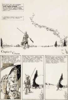 William Messner-Loebs Journey #1 Complete 15-Page Story "Chapter One: Chase" Original Art -