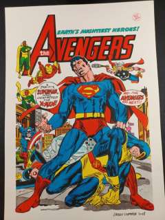 Camarda, Larry | The Avengers - Mash-Up Comic: Tribute to Gil Kane - (2018) | Catawiki