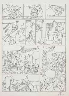 Giovanni Rigano | Daffodil, original art 13/46 | Art-Rite