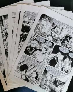 Raimondo, Luca | Raimondo, Luca - 6x Tavole Originali Brad Barron n. 5 "Il mio miglior nemico" | Catawiki