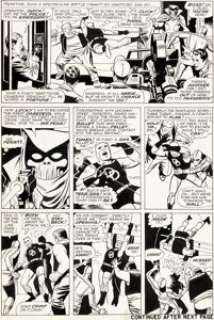 Wally Wood Daredevil #6 Page 4 Original Art (Marvel, 1965). It’s action in the mighty Marvel manner as - | Heritage