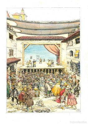 Antonio Hernández Palacios, ”Corral de comedias de Almagro” | todocoleccion (Buy It Now)