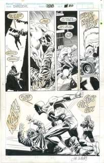 Lee Weeks | Daredevil 288 - Page 20 - Lee Weeks - Daredevil - Original Art | Catawiki