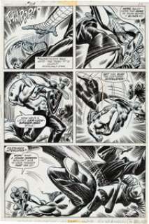 John Romita Sr. Amazing Spider-Man #109 Page 18 Original Art (Marvel, 1972). Spidey is battling some - | Heritage