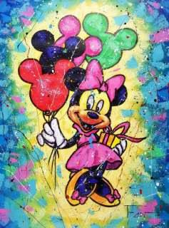 Fernando Estrada | Minnie Mouse - Happy - 60 x 80 cm | Catawiki