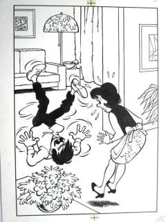 Nys, Jef | Nys, Jef - Originele tekening - Jommeke 45 - De Zeepkoning - (1971) | Catawiki