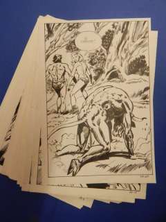 Carlo Panerai | Cimiteria - Carlo Panerai - 55x Tavole Originali Erotiche da vari numeri - Page volante - Exemplaire unique - (1977/1981) | Catawiki