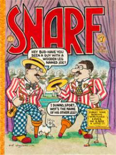 Art Spiegelman Snarf #7 Cover Original Art (Kitchen Sink, 1977). The Pulitzer Prize-winning cartoonist Art -
