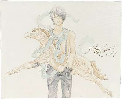 Akiu Tajima Hand-Drawn Signed Color Reproduction Illustration "Multiple Personality Detective Psycho/Yoko Nishizono" | Mandarake (Big Web)