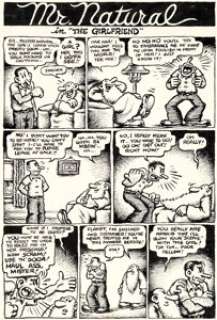 Robert Crumb Mr. Natural #2 Complete 4-Page Story Original Art (Apex/San Francisco Comic Book Company, - | Heritage