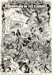 Robert Crumb, Gilbert Shelton, S. Clay Wilson, Robert Williams,  Spain Rodriguez, and Victor Moscoso Zap Comix  #8 I...