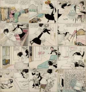 Richard F. Outcault Buster Brown Sunday  Comic Strip Original Art dated 12-31-16 (Newspaper Feature Service,  1916).... | Heritage