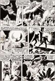 Wally Wood Astonishing Tales #2 Story Page 8 Doctor Doom Original Art (Marvel, 1970). Doctor Doom attempts to quell - | Heritage