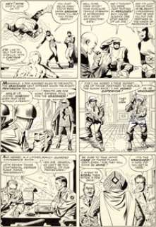 Jack Kirby and Paul Reinman X-Men #2 Story Page 10 Danger Room Original Art (Marvel, 1963). You get almost the - | Heritage