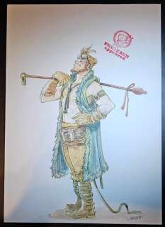 Barbucci, Alessandro | Barbucci, Alessandro - Dessin original couleur - Ekhö - Yuri Podrov | Catawiki