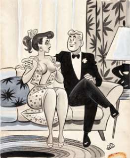 Dan DeCarlo Laugh Digest December 1968 Cover Illustration Original Art (Humorama, 1968).... | Heritage