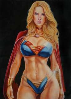 Pablo Pint (Xx - Xxi ) | Supergirl - Pablo Pint (XX - XXI ) - Dibujos originales "Sexy" | Catawiki